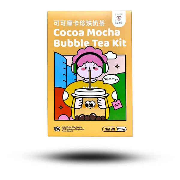 Tokimeki Bubble Tea Kit Cocoa Mocha 255g
