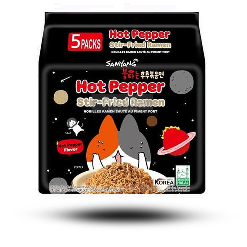 Samyang Hot Pepper Stir-Fried Ramen 600g