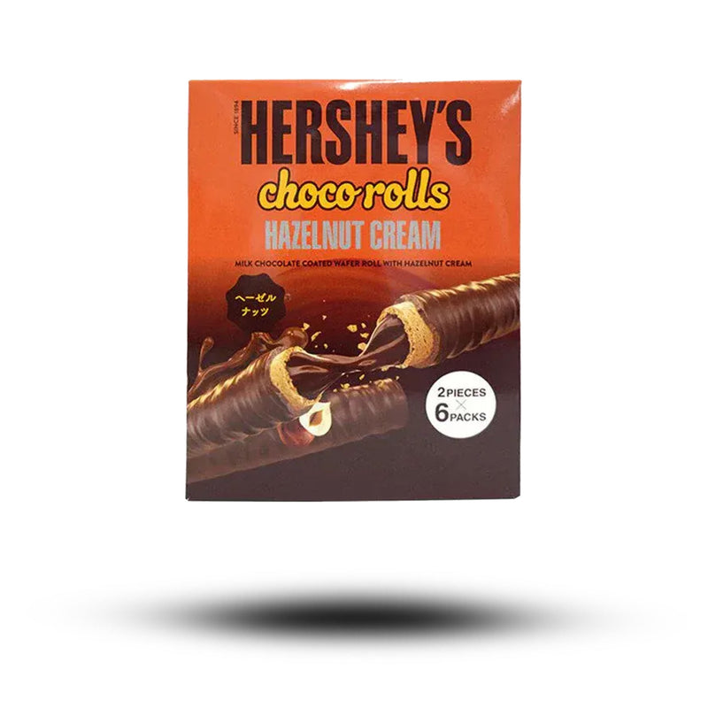 Hersheys Choco Rolls Hazelnut Cream 108g