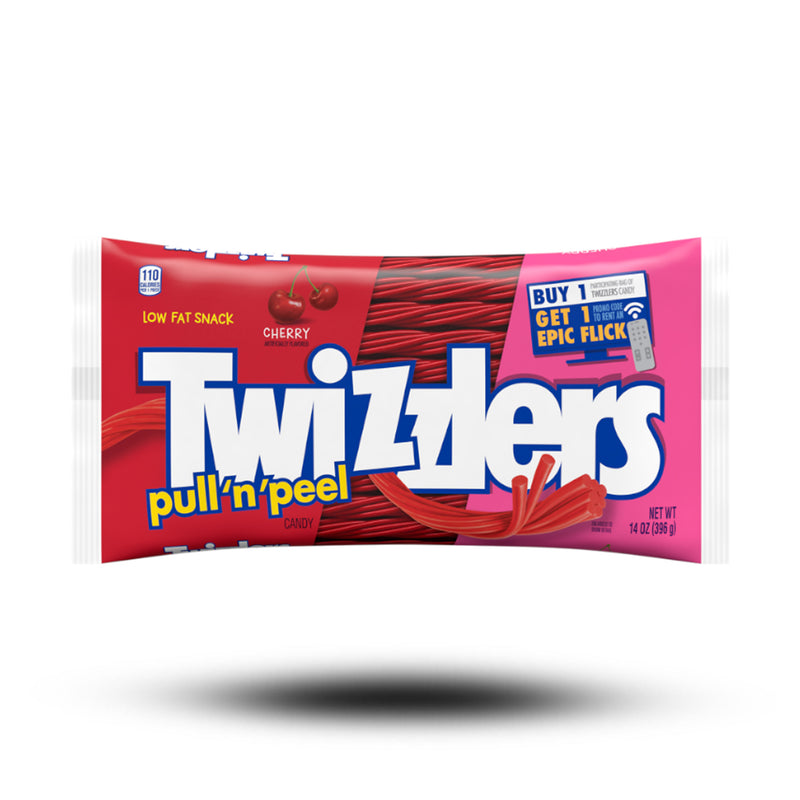 Twizzlers Pull 'n' Peel Cherry 397g