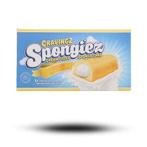 Spongiez Cream Flavoured Filled Sponge Cake 225g