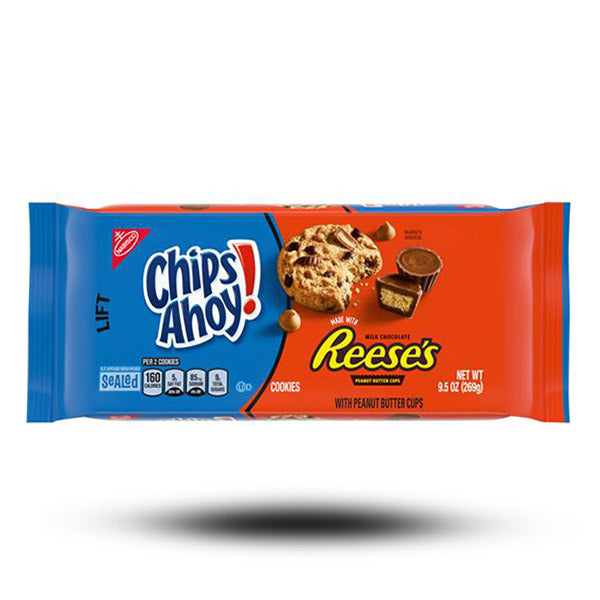 Chips Ahoy with Reeses Peanut Butter Cups 269g