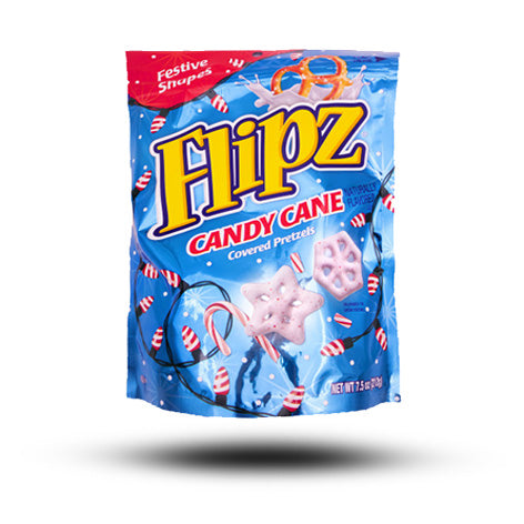 Flipz Candy Cane Pretzels 212g