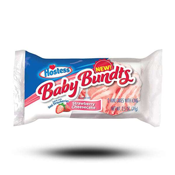 Hostess Baby Bundts Strawberry Cheesecake 71g