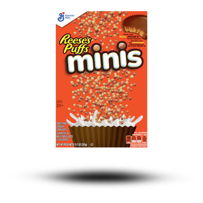 Reeses Mini Puffs Cereals 331g