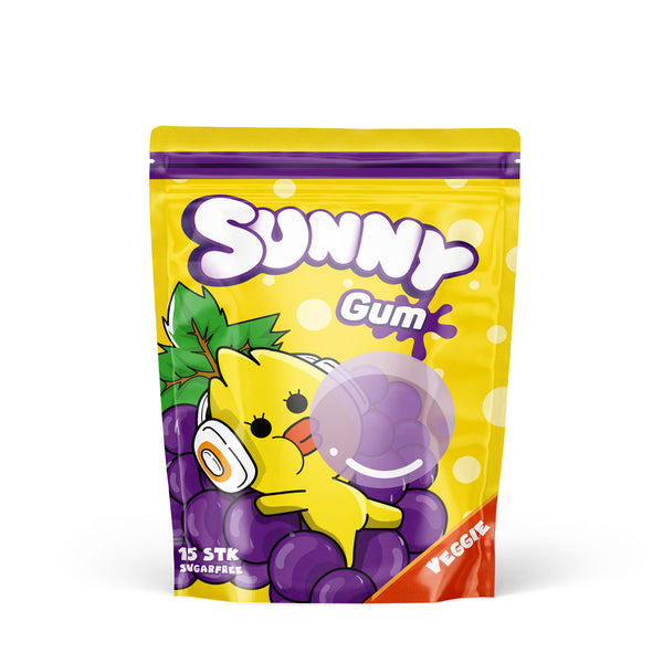 Sunny Gum Grape 15 Stk. 31,5g