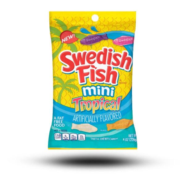 Süßigkeiten aus aller Welt, internationale Süßigkeiten, europäische Süßigkeiten, Süßigkeiten bestellen, Sweets online, Swedish Fish Tropical Mini