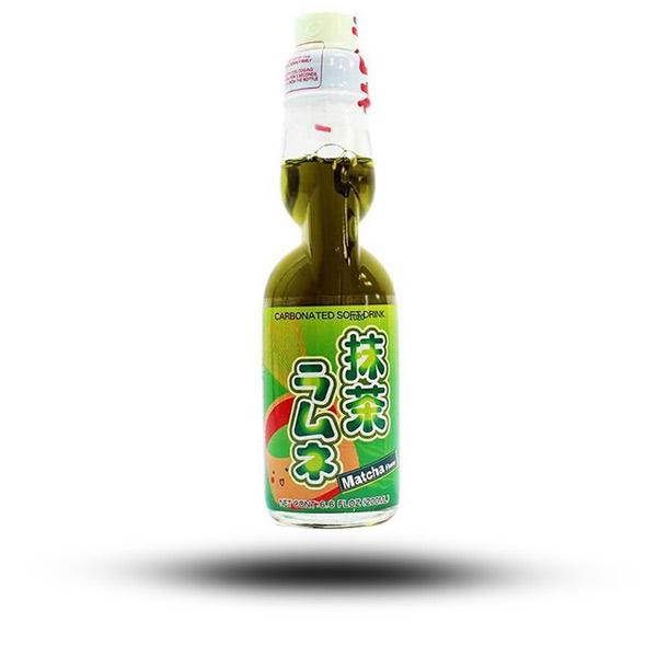 Getränke aus aller Welt, japanische Getränke, asiatische Getränke, Ramune Matcha Soda 